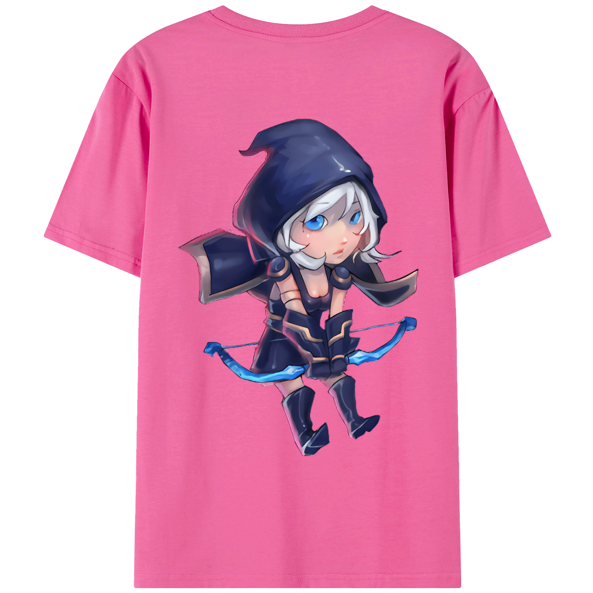 （画像用） リーグ・オブ・レジェンド League of Legends LOL レディース半袖Tシャツ(バックプリント)